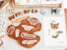 Load image into Gallery viewer, Eco Dough Cutters - Monarch Butterfly Lifecycle Set of 3
